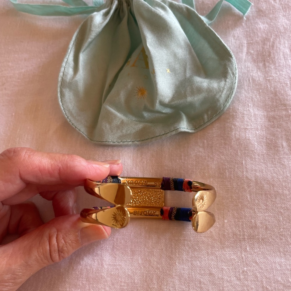 Gas Bijoux. Massai double bracelet.